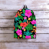 Tropical Hibiscus Floral Hawaiian Print Backpack-grizzshop