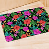 Tropical Hibiscus Floral Hawaiian Print Door Mat-grizzshop