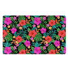 Tropical Hibiscus Floral Hawaiian Print Door Mat-grizzshop