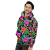 Tropical Hibiscus Floral Hawaiian Print Men's Hoodie-grizzshop