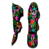 Tropical Hibiscus Floral Hawaiian Print Muay Thai Shin Guard-grizzshop