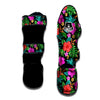 Tropical Hibiscus Floral Hawaiian Print Muay Thai Shin Guard-grizzshop