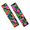 Tropical Hibiscus Floral Hawaiian Print Seat Belt Cover-grizzshop