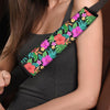 Tropical Hibiscus Floral Hawaiian Print Seat Belt Cover-grizzshop