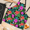 Tropical Hibiscus Floral Hawaiian Print Women's Apron-grizzshop