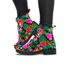 Tropical Hibiscus Floral Hawaiian Print Women's Boots-grizzshop