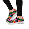 Tropical Hibiscus Floral Hawaiian Print Women's Sneakers-grizzshop