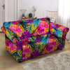 Tropical Hibiscus Flower Hawaiian Print Loveseat Cover-grizzshop