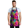 Tropical Hibiscus Flower Hawaiian Print Men's Apron-grizzshop