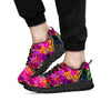 Tropical Hibiscus Flower Hawaiian Print Men's Sneakers-grizzshop