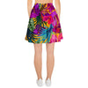 Tropical Hibiscus Flower Hawaiian Print Women's Skirt-grizzshop