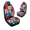 Tropical Hibiscus Flower Print Car Seat Covers-grizzshop