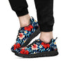 Tropical Hibiscus Flower Print Men's Sneakers-grizzshop