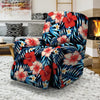 Tropical Hibiscus Flower Print Recliner Cover-grizzshop