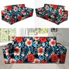 Tropical Hibiscus Flower Print Sofa Cover-grizzshop