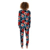 Tropical Hibiscus Flower Print Women's Pajamas-grizzshop