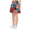 Tropical Hibiscus Flower Print Women's Skirt-grizzshop