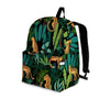 Tropical Leopard Hawaiian Print Backpack-grizzshop