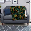 Tropical Leopard Hawaiian Print Blanket-grizzshop