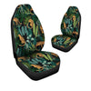 Tropical Leopard Hawaiian Print Car Seat Covers-grizzshop