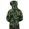 Tropical Leopard Hawaiian Print Men's Hoodie-grizzshop