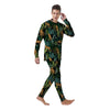 Tropical Leopard Hawaiian Print Men's Pajamas-grizzshop