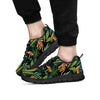 Tropical Leopard Hawaiian Print Men's Sneakers-grizzshop