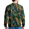 Tropical Leopard Hawaiian Print Men's Sweatshirt-grizzshop