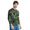 Tropical Leopard Hawaiian Print Men's Sweatshirt-grizzshop