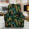 Tropical Leopard Hawaiian Print Recliner Cover-grizzshop