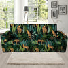 Tropical Leopard Hawaiian Print Sofa Cover-grizzshop