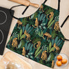 Tropical Leopard Hawaiian Print Women's Apron-grizzshop