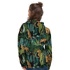 Tropical Leopard Hawaiian Print Women's Hoodie-grizzshop