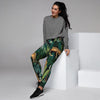 Tropical Leopard Hawaiian Print Women's Joggers-grizzshop