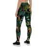 Tropical Leopard Hawaiian Print Women's Leggings-grizzshop