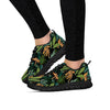 Tropical Leopard Hawaiian Print Women's Sneakers-grizzshop