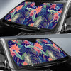Tropical Monkey Print Pattern Car Sun Shade-grizzshop