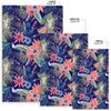 Tropical Monkey Print Pattern Floor Mat-grizzshop