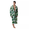 Tropical Palm Hawaiian Print Pattern Men's Robe-grizzshop