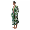 Tropical Palm Hawaiian Print Pattern Men's Robe-grizzshop