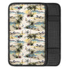 Tropical Palm Lead Island Print Car Console Cover-grizzshop