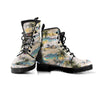 Tropical Palm Lead Island Print Men's Boots-grizzshop