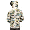 Tropical Palm Lead Island Print Men's Hoodie-grizzshop