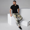 Tropical Palm Lead Island Print Men's Joggers-grizzshop