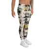 Tropical Palm Lead Island Print Men's Leggings-grizzshop