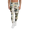 Tropical Palm Lead Island Print Men's Leggings-grizzshop