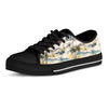 Tropical Palm Lead Island Print Men's Low Top Shoes-grizzshop