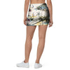 Tropical Palm Lead Island Print Mini Skirt-grizzshop