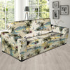 Tropical Palm Lead Island Print Sofa Cover-grizzshop