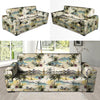 Tropical Palm Lead Island Print Sofa Cover-grizzshop